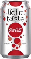 Frisdrank Coca Cola Light blikje 0.33l