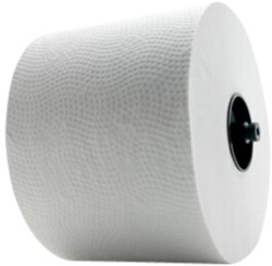 Toiletpapier BlackSatino systeem toiletrol 2laags