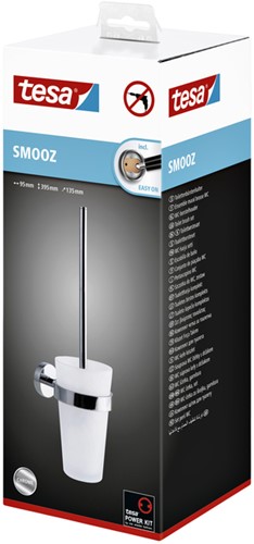 Toiletborstelset tesa® Smooz verchroomd metaal zelfklevend-3