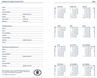 Agenda 2025 Ryam Memoplan 7 Mundior 7dagen/2pagina's zwart-1