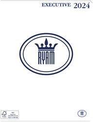 Agendavulling 2024 Ryam Executive A5 7dagen/2pagina's staand