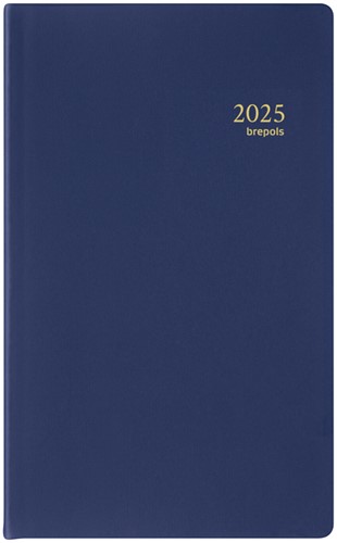 Agenda 2025 Brepols Breplan Seta 7dagen/1pagina assorti zwart bordeaux blauw-2