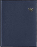 Agenda 2025 Brepols Timing Lima 7dagen/2pagina's blauw