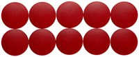 Magneet MAUL Solid 38mm 2500gr rood 10 stuks