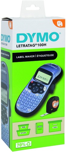 Labelprinter Dymo LetraTag 100H draagbaar abc 12mm blauw-3