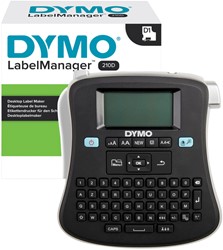 Labelprinter Dymo LabelManager 210D+ draagbaar azerty 12mm zwart