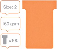 Planbord T-kaart Nobo nr 2 48mm oranje-2