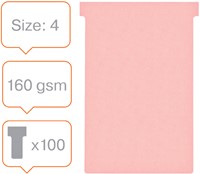 Planbord T-kaart Nobo nr 4 112mm roze-2