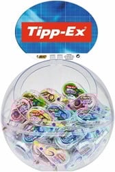 Correctieroller Tipp-ex mini pocket mouse 5mmx6m display à 30 +10 stuks gratis