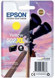 Inktcartridge Epson 502XL T02W4 geel