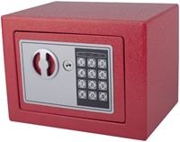 Kluis Pavo mini elektronisch 230x170x170mm rood-1
