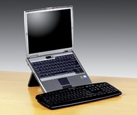 Laptopstandaard Kensington easyriser smartfit grijs-2