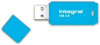 USB-stick 3.0 Integral 128GB neon blauw-2