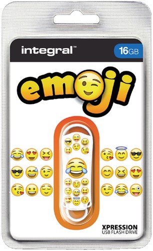 USB-Stick 2.0 Integral Xpression 16GB Emoji-2