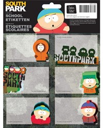 Schooletiketten South Park 
