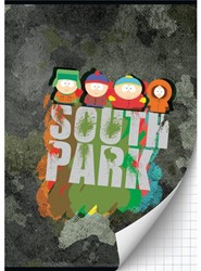 Schrift South Park (A4) ruit