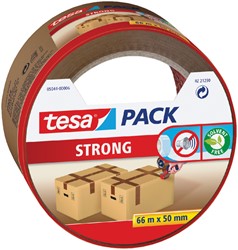 Verpakkingstape tesapack® Strong 50mmx66mm bruin