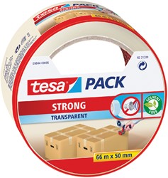 Verpakkingstape tesapack® Strong 50mmx66mm transparant