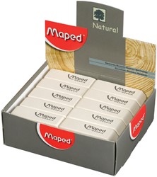 Gum Maped Dessin Medium display á 40 stuks wit