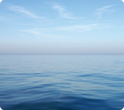 Muismat Fellowes natuur collectie blauwe oceaan
