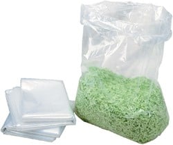 Papiervernietigerzak HSM 110x80cm 34 liter 10 stuks