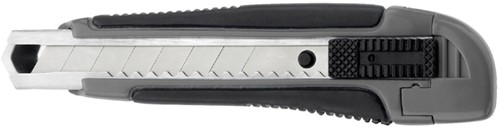 Snijmes Westcott professional 18mm met schuifsluiting grijs/zwart