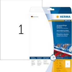 Etiket HERMA 4698 210x297mm weerbestendig wit 25stuks