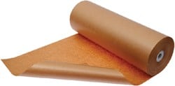 Inpakpapier Kraft gestreept 70gr 100cm x 100m op rol