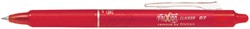 Rollerpen PILOT Frixion Clicker rood  0.35mm