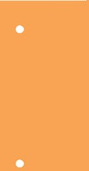 Scheidingsstrook Qbasic  240x105mm 50 vel oranje