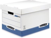 Archiefdoos Bankers Box System standaard wit blauw-2