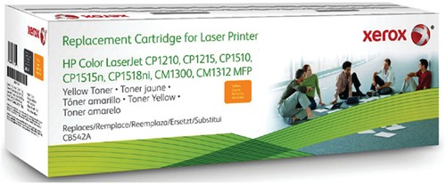 Tonercartridge Xerox alternatief tbv HP CB542A 125A geel
