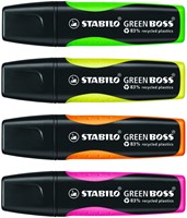 Markeerstift STABILO GREEN BOSS 6070/54 oranje-2