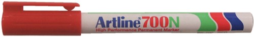 Viltstift Artline 700 rond 0.7mm rood-2