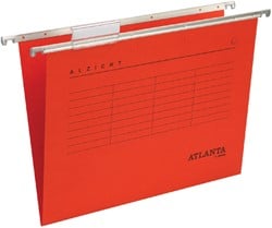 Hangmap Djois Alzicht A4 frontaal recycled V-bodem rood