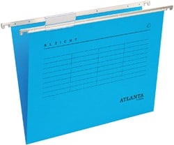 Hangmap Djois Alzicht A4 frontaal recycled V-bodem blauw