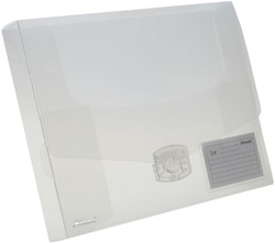 Elastobox Rexel ice A4+ 40mm transparant