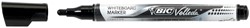 Whiteboardmarker Bic Velleda liquid rond medium zwart