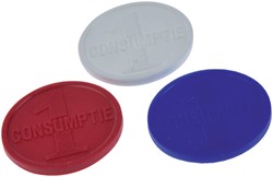 Consumptiemunt CombiCraft 750 stuks rood