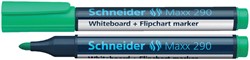 Viltstift Schneider Maxx 290 whiteboard rond 2-3mm groen