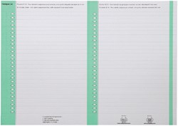 Ruiterstrook Elba Nr 8 138x6mm lateraal groen