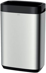 Afvalbak Tork B1 Image Line exclusief deksel 50 liter zilver 460011