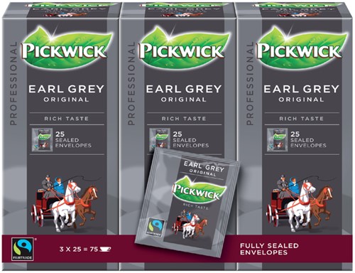 Thee Pickwick Fair Trade earl grey 25x2gr-4