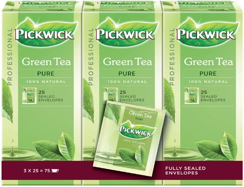 Thee Pickwick Fair Trade green pure 25x1.5gr-2