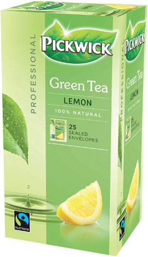 Thee Pickwick Fair Trade green lemon 25x1.5gr-3