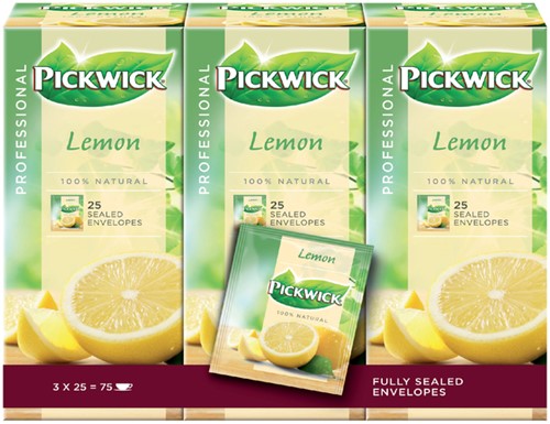 Thee Pickwick Fair Trade lemon 25x1.5gr-1