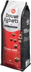 Koffie Douwe Egberts bonen fresh melange Rood 1000gr