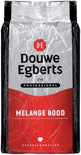 Koffie Douwe Egberts standaardmaling Melange Rood 1kg-2