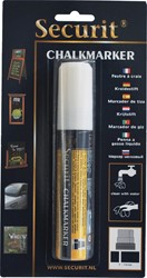 Krijtstift Securit SMA-720 blok wit 7-15mm blister