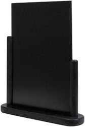 Krijtbord Securit 323x270x71mm zwart hout